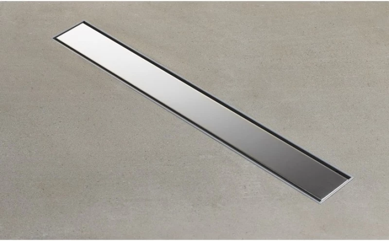 Κανάλι Ντουζiέρας Σιφών Tema Dolu 93768 80cm Ανοξείδωτο Χρωμέ