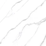 Πλακάκι Tropical Statuario Grey 60Χ60 Λευκό Γυαλιστερό