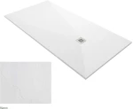 Ντουζιέρα Ορθογώνια Karag Pietra 70X140 Λευκή