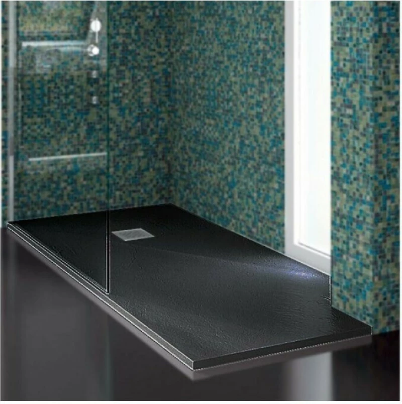Ντουζιέρα Ορθογώνια Karag Pietra 100X120 Ardesia