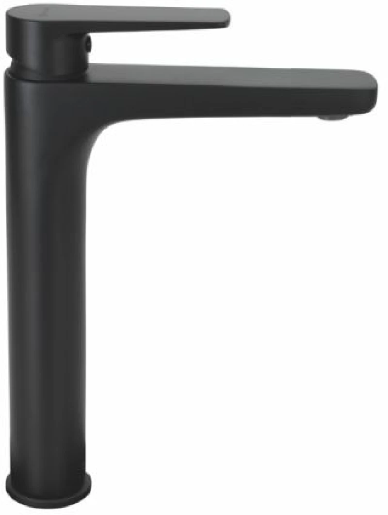 Μπαταρία Νιπτήρα Ψηλή με Ρουξούνι 200 mm Optima Plus Modea 00-2509/B Μαύρο