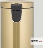 Επιδαπέδιο Χαρτοδοχείο Ορειχάλκινο Geesa 634-211 Χρυσό