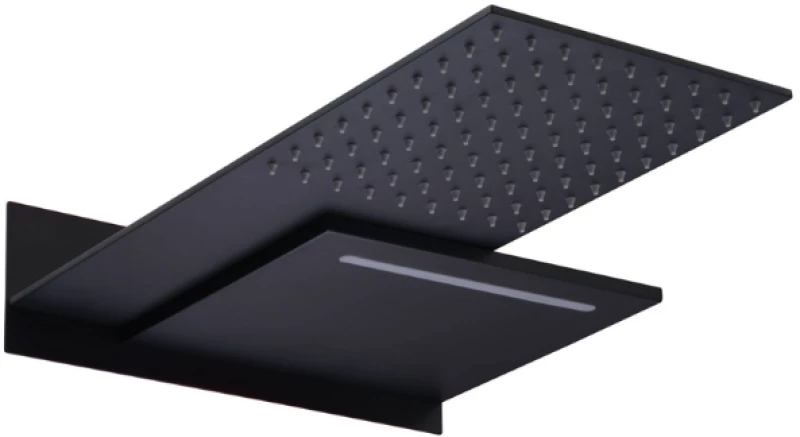Σετ Εντοιχισμού Θερμοστατικό Excel Milagro Black Matt 173135108 Μαύρο Ματ