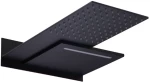 Σετ Εντοιχισμού Θερμοστατικό Excel Milagro Black Matt 173135108 Μαύρο Ματ