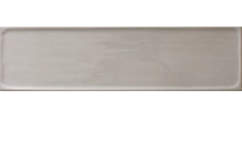 Πλακάκι Flow Tender Gray 10x40cm Ανοιχτό Γκρι Γυαλιστερό
