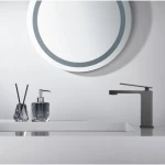 Μπαταρία Νιπτήρος IMEX PISA BDP048-1BGM BLACK GUN METAL