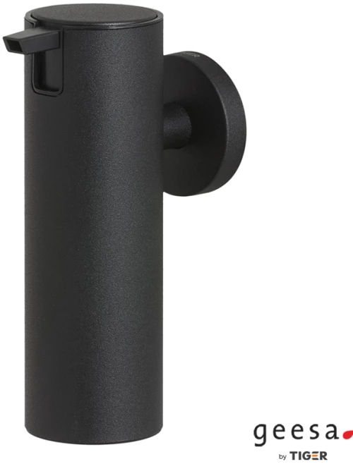 Επίτοιχο Dispenser Geesa By Tiger 125 ml 3060-400 Inox Black Matt