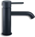 Μπαταρία Νιπτήρος Αναμεικτική Etna Modea Minimal Matt Black 00-07010/B