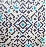 Werzalit Mosaic Blue 70x70cm