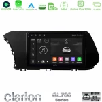 Clarion GL700 Series 8Core Android13 4+64GB Hyundai i20 2021-2023 Navigation Multimedia Tablet 9" Με Carplay & Android Auto