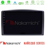 Nakamichi NAM5260 Series 4Core Android12 4+64GB Mercedes Vito 2015-2021 Navigation Multimedia Tablet 10" Με Carplay & Android Auto