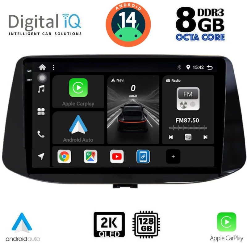 DIGITAL IQ BXF 8233_CPAA (9inc) MULTIMEDIA TABLET for HYUNDAI i30 mod. 2018>