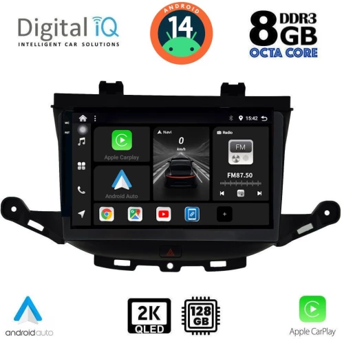 DIGITAL IQ BXF 8483_CPAA (9inc) MULTIMEDIA TABLET for OPEL ASTRA K mod. 2015>