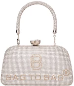 Τσάντα φάκελος clutch CK6021 - Ασημί Bag to Bag