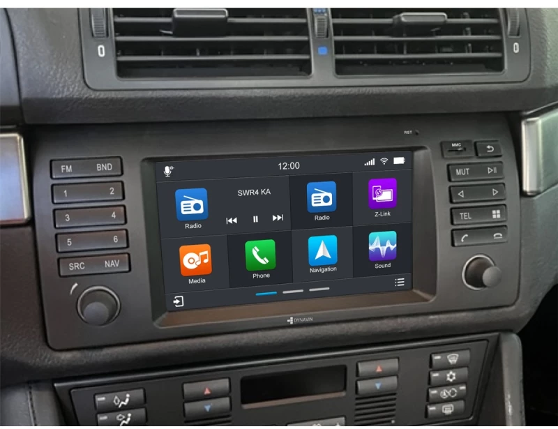 Dynavin D9 Series Οθόνη BMW 5 Series E39 7" Android11 Navigation Multimedia Station