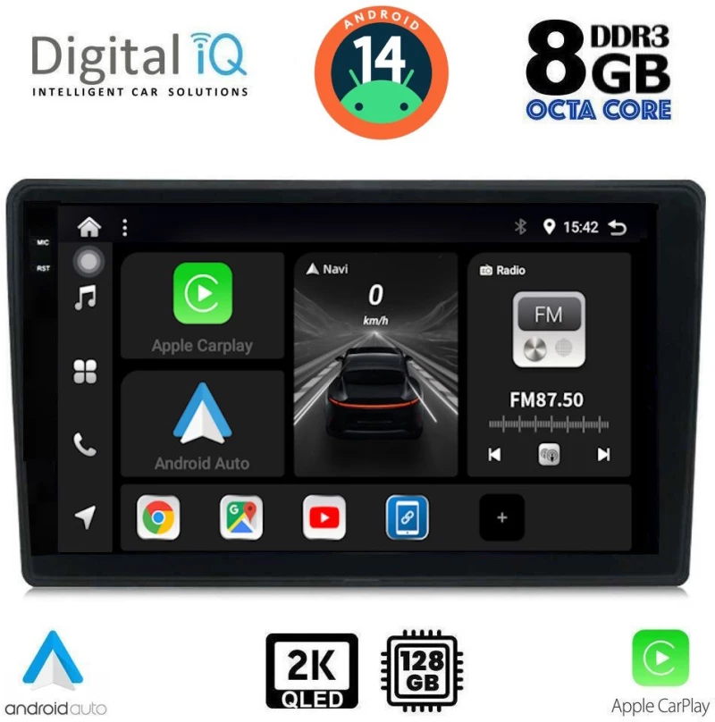 DIGITAL IQ BXF 8004_CPAA (9inc) MULTIMEDIA TABLET for AUDI A4  mod. 2002-2008