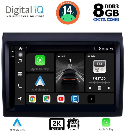 DIGITAL IQ BXF 8140_CPAA (9inc) MULTIMEDIA TABLET for FIAT DUCATO mod. 2006-2011