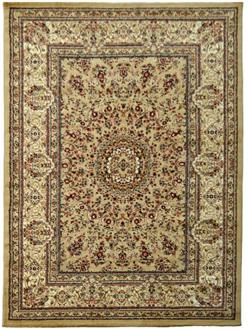 Χαλί μηχανής Antique 3035 Beige Eurofil σετ-κρεβατοκάμαρας