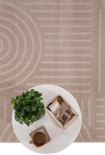 Χαλί μηχανής 160x230 Organic 588 BEIGE Royal Carpet