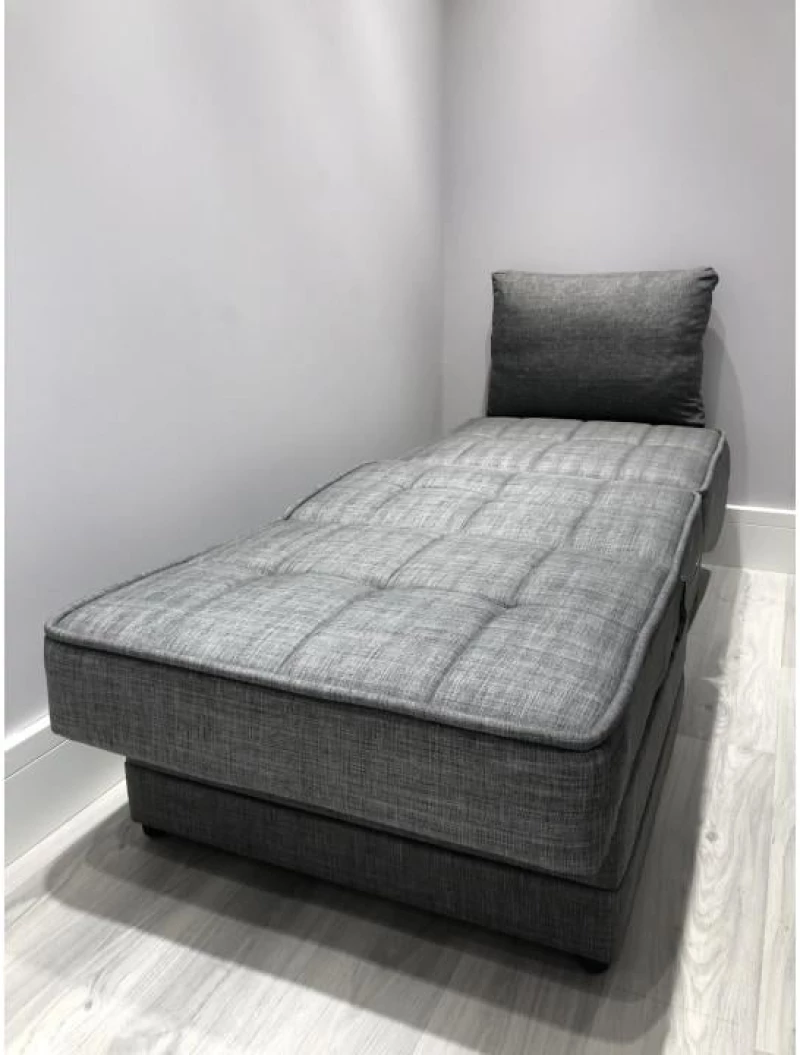 Πολυθρόνα-Κρεβάτι Samanta 50-002 D.Gray - MZI01SMT8550002-1