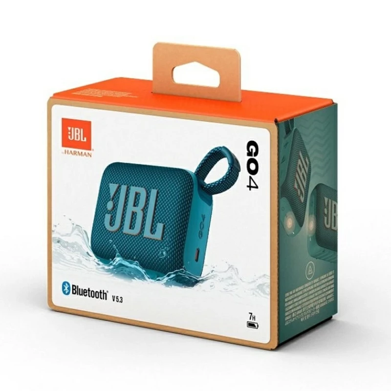 JBL Go 4 Wireless Bluetooth Speaker Blue