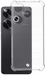 Διάφανη Θήκη Σιλικόνης - Xiaomi Poco F6 - Spacecase Anti-Shock - 1mm - Clear (5905719110222)