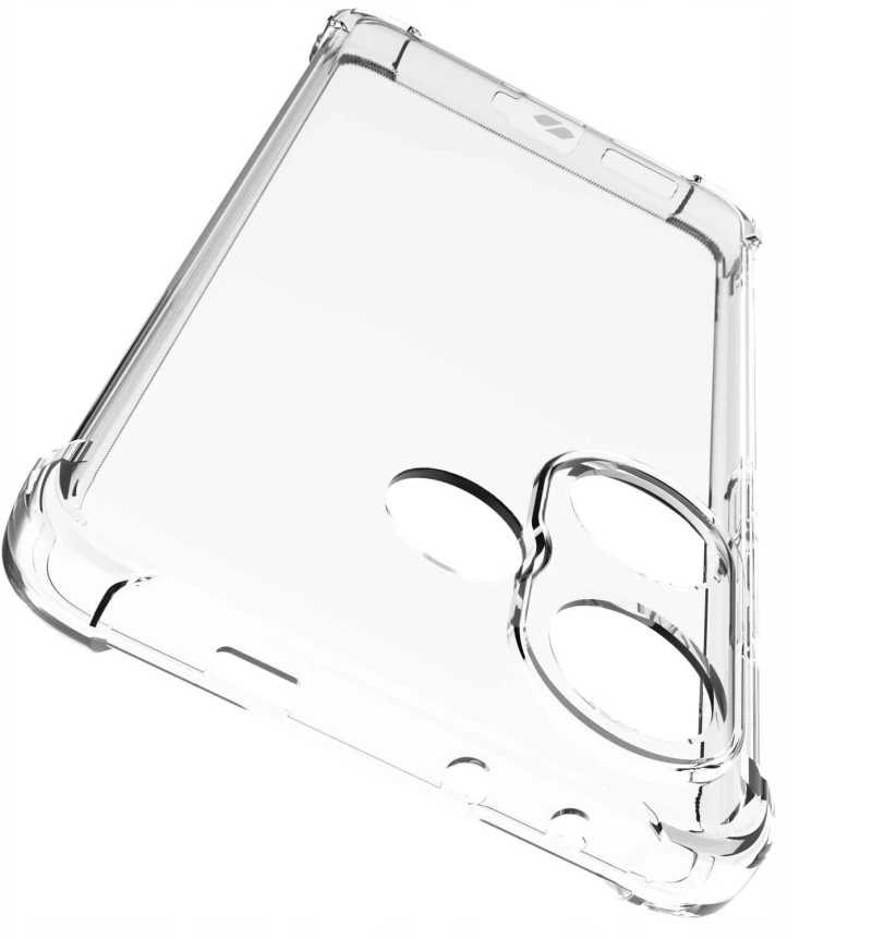 Διάφανη Θήκη Σιλικόνης - Xiaomi Poco F6 - Spacecase Anti-Shock - 1mm - Clear (5905719110222)