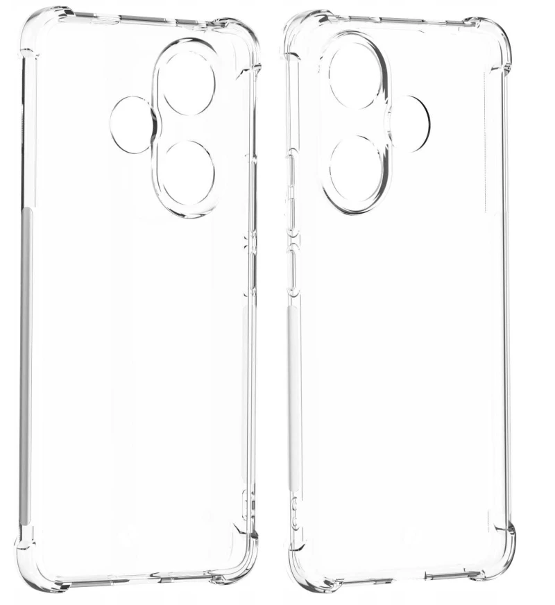 Διάφανη Θήκη Σιλικόνης - Xiaomi Poco F6 - Spacecase Anti-Shock - 1mm - Clear (5905719110222)