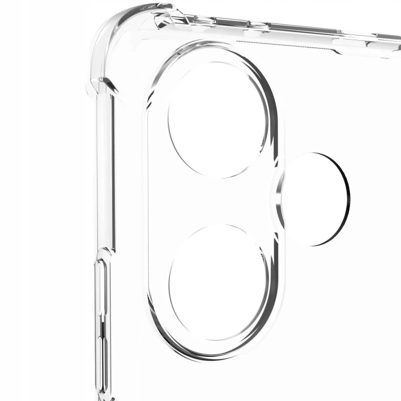 Διάφανη Θήκη Σιλικόνης - Xiaomi Poco F6 - Spacecase Anti-Shock - 1mm - Clear (5905719110222)