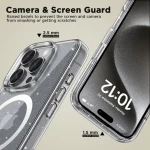 Σκληρή Διάφανη Θήκη MagSafe - Apple iPhone 16 Pro - Tech-Protect FlexAir Hybrid - Glitter (5906302311446)