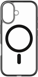 Θήκη Apple iPhone 16 - Vivid MagSafe Hybrid Case Διάφανη με MagSafe - Black (VIMAGACR496BK)