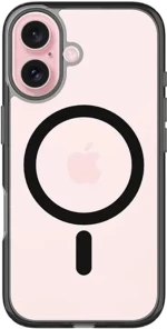 Θήκη Apple iPhone 16 Plus - Vivid MagSafe Hybrid Case Διάφανη με MagSafe - Black (VIMAGACR495BK)