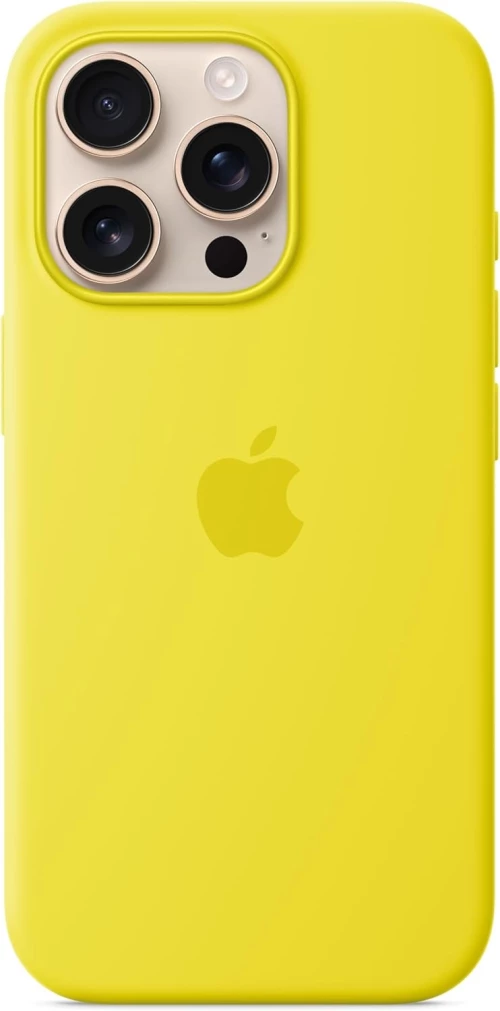 Θήκη Apple iPhone 16 Pro - Official Apple Silicone Case Σιλικόνης με MagSafe - Star Fruit (MYYQ3ZM/A)