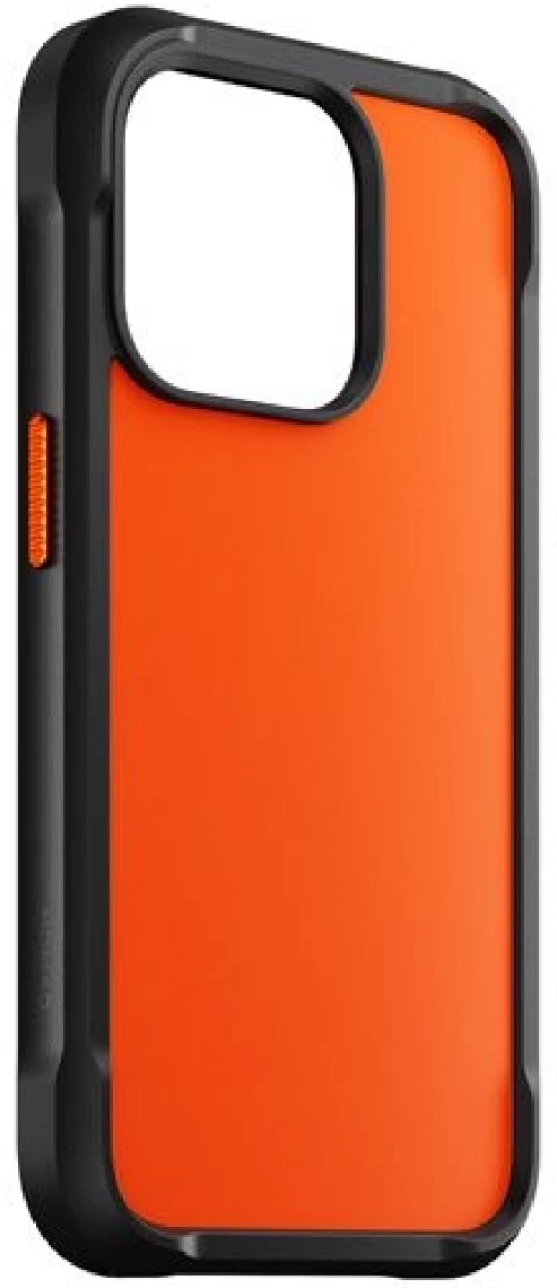 Θήκη Apple iPhone 15 Pro - Nomad Rugged Case Ανθεκτική με MagSafe - Ultra Orange (NM01670285)