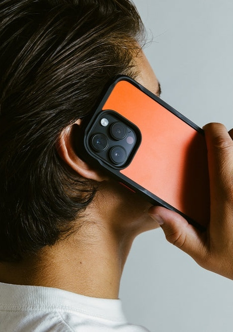 Θήκη Apple iPhone 15 Pro - Nomad Rugged Case Ανθεκτική με MagSafe - Ultra Orange (NM01670285)