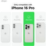 Θήκη Apple iPhone 16 Pro - Elago Magnetic Silicone Case Premium Σιλικόνης με MagSafe - Sunshine (ES16MSSC63PRO-SUN)