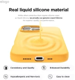 Θήκη Apple iPhone 16 Pro - Elago Magnetic Silicone Case Premium Σιλικόνης με MagSafe - Sunshine (ES16MSSC63PRO-SUN)