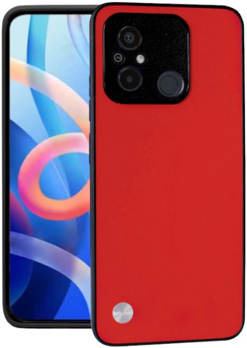 Θήκη Xiaomi Redmi 12C - Bodycell Vegan Cover Σκληρή - Red (5206015078484)