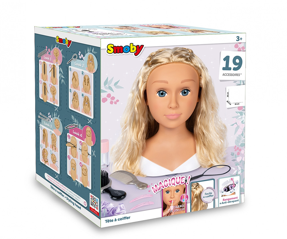SMOBY MY BEAUTY BLONDE STYLING HEAD (#320317)
