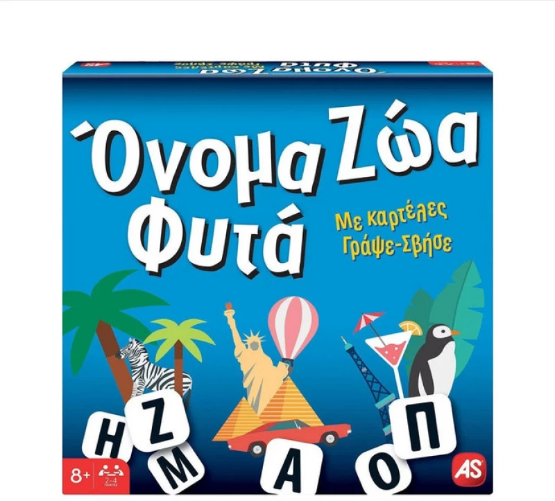 As Επιτραπέζιο: Όνομα ζώα Φυτά - Board Edition (Greek Language) (1040-21168)