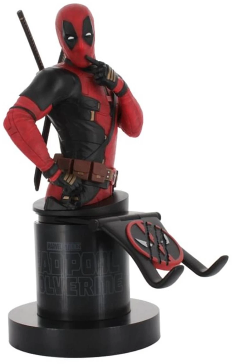 Exg Cable Guys: Marvel - Deadpool  Wolverine Phone  Controller Holder (Cgcrmr400735)