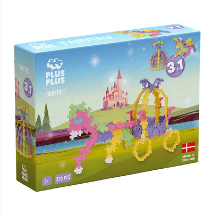 Giochi Preziosi Plus-Plus: Τουβλάκια Learn to Build για 5 έως 12 Ετών/άμαξα  Νεραΐδα (Pls3769)