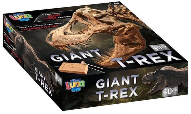 Κατασκευή Ανασκαφή Δεινόσαυρος T-REX 40εκ - Luna (622704)