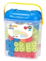 Luna Τουβλάκια Μαλακά Blue Basket 40 Τεμάχια - 000622915