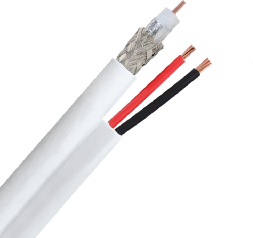 COAXIAL CABLE RG59 / + 2X0.5mm2
