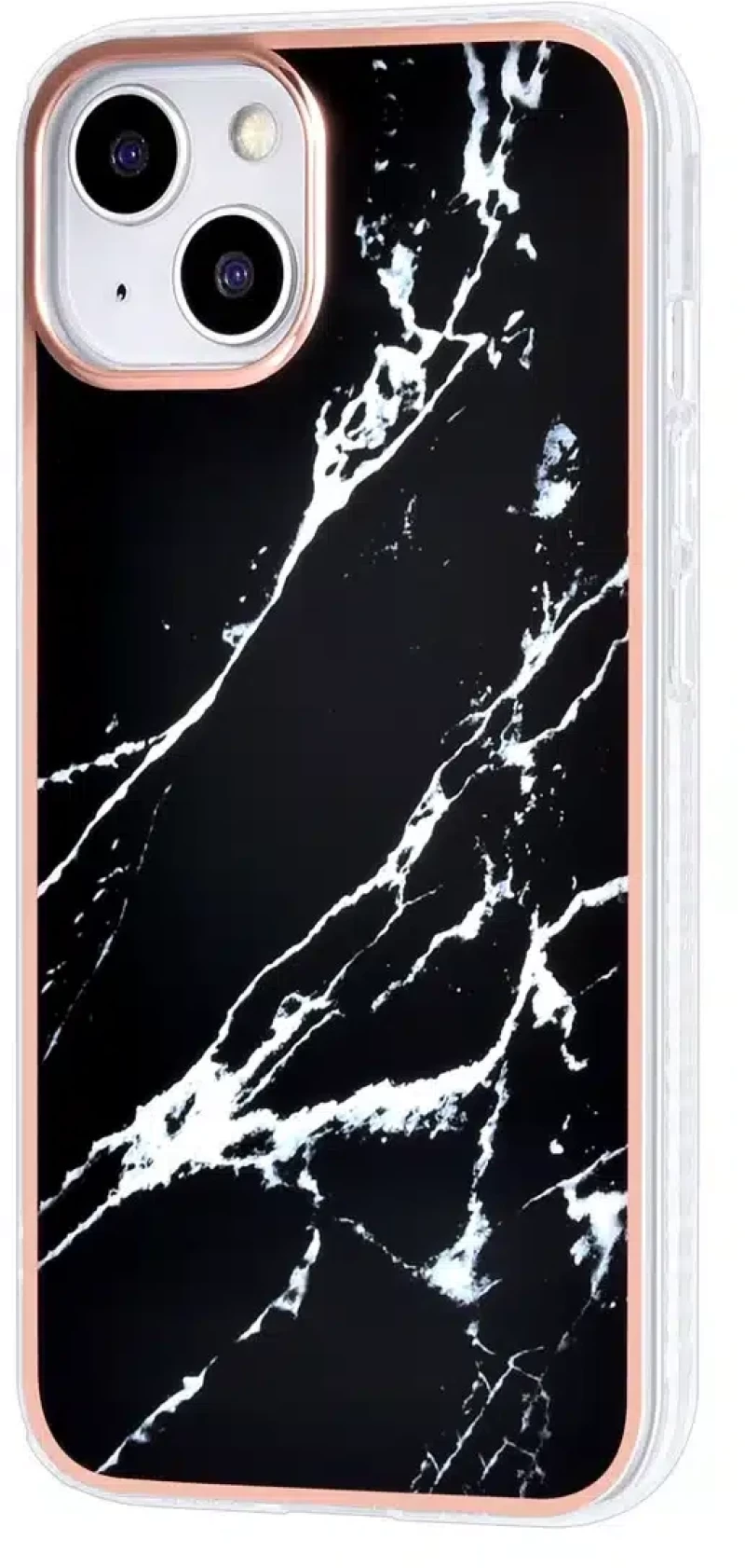 UNIQ Accessory iPhone 13 & 14 TPU Back Cover - Marble Black