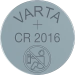 VARTA PROFESSIONAL ELECTRONICS CR2016 BATTERY