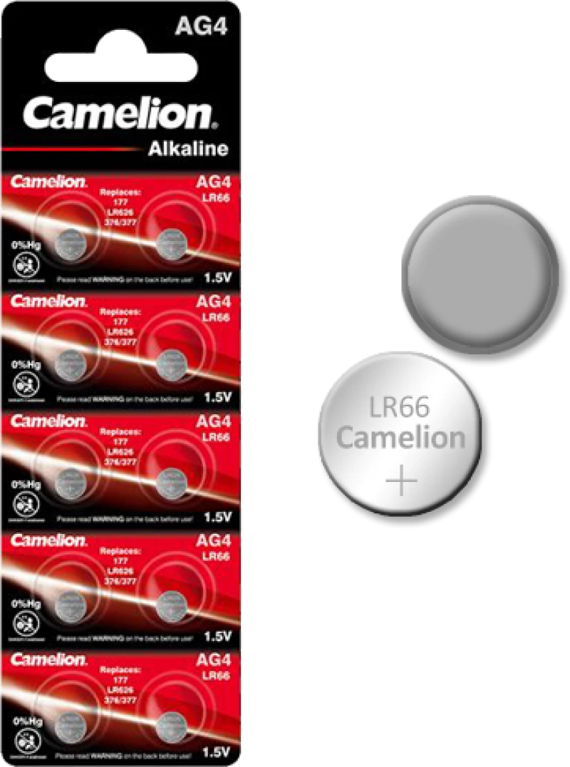 LR626-AG4-BP10 ΜΠΑΤΑΡΙΑ CAMELION ΑΛKΑΛΙKΗ 10τμχ. CAMELION