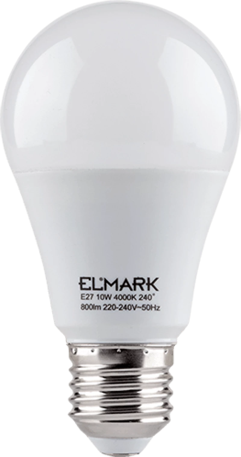 LED LAMP PEAR A60 10W E27 230V 4000K