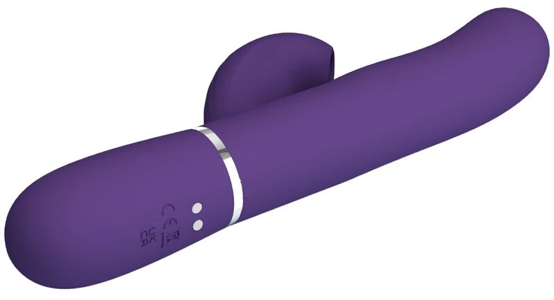PRETTY LOVE - PERLITA G-SPOT VIBRATOR 3 IN 1 MULTIFUNCTION PURPLE